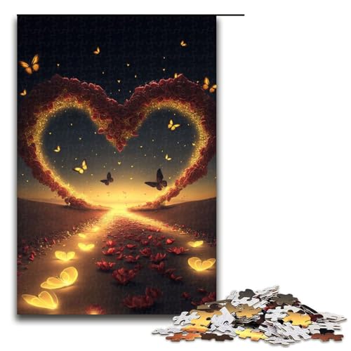 1000-teiliges Puzzle „Herz am Strand“, 2 Puzzles für Erwachsene und Kinder, Holzpuzzle, pädagogisches Spielzeug zum Stressabbau, Puzzle 1000 Teile 1000-teiliges Puzzle „Herz am Strand“, 2 Puzzles für Erwachsene und Kinder, Holzpuzzle, pädagogisches Spielzeug zum Stressabbau, Puzzle 1000 Teile von ouynngjing