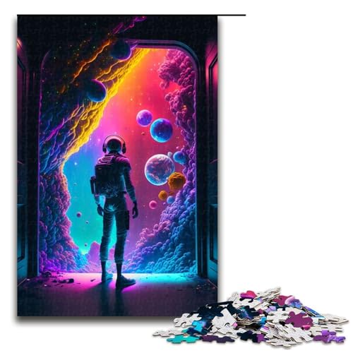 1000-teiliges Puzzle „Into The Universe“ für Erwachsene, Holzpuzzle, anspruchsvolles Spiel, 1000 Teile von ouynngjing