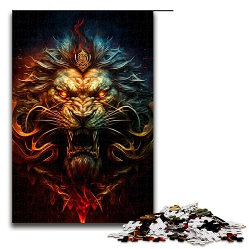 1000-teiliges Puzzle „Löwe 7“ für Erwachsene, Holzpuzzle, anspruchsvolles Spiel, 1000 Teile 1000-teiliges Puzzle „Löwe 7“ für Erwachsene, Holzpuzzle, anspruchsvolles Spiel, 1000 Teile von ouynngjing