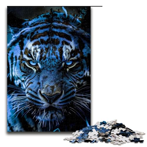 1000-teiliges Puzzle „Magische Tiger“ aus Holz, Lernspiele, Heimdekoration, 1000 Teile 1000-teiliges Puzzle „Magische Tiger“ aus Holz, Lernspiele, Heimdekoration, 1000 Teile von ouynngjing