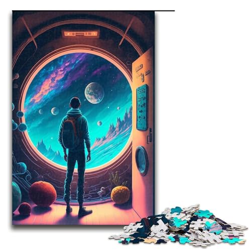 1000-teiliges Puzzle „Magisches Universum“ aus Holz, Lernspiele, Heimdekoration, 1000 Teile 1000-teiliges Puzzle „Magisches Universum“ aus Holz, Lernspiele, Heimdekoration, 1000 Teile von ouynngjing