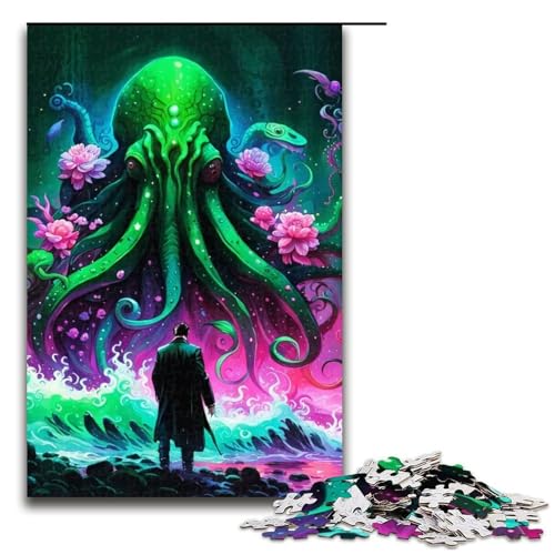 1000-teiliges Puzzle „Monster des Meeresbodens“ Puzzle aus Holz, Lernspiele, Heimdekoration, 1000 Teile 1000-teiliges Puzzle „Monster des Meeresbodens“ Puzzle aus Holz, Lernspiele, Heimdekoration, 1000 Teile von ouynngjing