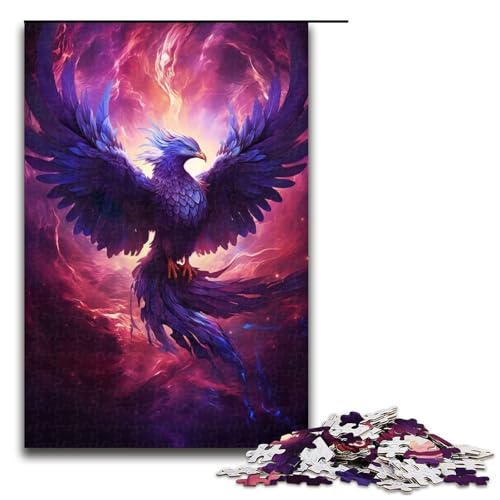 1000-teiliges Puzzle „Mystical_Phoenix_Bird_“ Puzzle aus Holz, Lernspiele, Heimdekoration, 1000 Teile 1000-teiliges Puzzle „Mystical_Phoenix_Bird_“ Puzzle aus Holz, Lernspiele, Heimdekoration, 1000 Teile von ouynngjing