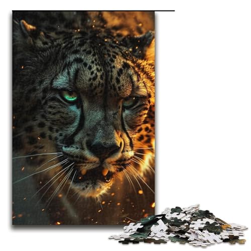 1000-teiliges Puzzle „Mystische Wüstenleoparden“ für Erwachsene, Holzpuzzle, anspruchsvolles Spiel, 1000 Teile 1000-teiliges Puzzle „Mystische Wüstenleoparden“ für Erwachsene, Holzpuzzle, anspruchsvolles Spiel, 1000 Teile von ouynngjing