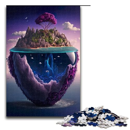 1000-teiliges Puzzle „Schwimmende Insel“ für Erwachsene, Holzpuzzle, anspruchsvolles Spiel, 1000 Teile 1000-teiliges Puzzle „Schwimmende Insel“ für Erwachsene, Holzpuzzle, anspruchsvolles Spiel, 1000 Teile von ouynngjing