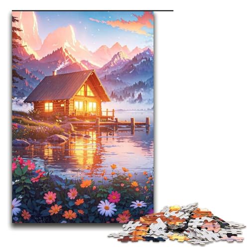 1000-teiliges Puzzle „Serenity Lake“ aus Holz, Lernspiele, Heimdekoration, 1000 Teile 1000-teiliges Puzzle „Serenity Lake“ aus Holz, Lernspiele, Heimdekoration, 1000 Teile von ouynngjing