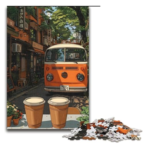 1000-teiliges Puzzle „Straßenbus“ aus Holz, Lernspiele, Heimdekoration, 1000 Teile 1000-teiliges Puzzle „Straßenbus“ aus Holz, Lernspiele, Heimdekoration, 1000 Teile von ouynngjing