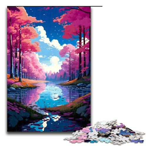 1000-teiliges Puzzle „Wunderbare Welt“ für Erwachsene, Holzpuzzle, anspruchsvolles Spiel, 1000 Teile von ouynngjing