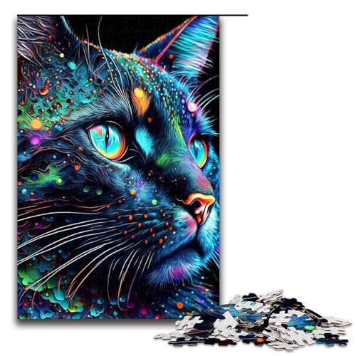 1000-teiliges Puzzle Art Monkey Jigsaw für Erwachsene Holzpuzzle Herausforderndes Spiel 1000 PCS von ouynngjing