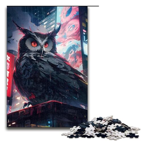 1000-teiliges Puzzle Art Tigers Jigsaw für Erwachsene Holzpuzzle Herausforderndes Spiel 1000 PCS von ouynngjing