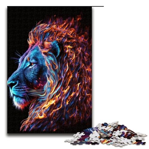1000-teiliges Puzzle Art TigersJigsaw für Erwachsene und Kinder, Holzpuzzle, pädagogisches Stressabbau-Spielzeug, Puzzle 1000 PCS 1000-teiliges Puzzle Art TigersJigsaw für Erwachsene und Kinder, Holzpuzzle, pädagogisches Stressabbau-Spielzeug, Puzzle 1000 PCS von ouynngjing