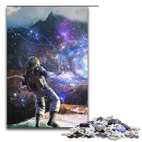 1000-teiliges Puzzle Astronauten-Puzzle Holzpuzzle Lernspiele Heimdekoration 1000 PCS 1000-teiliges Puzzle Astronauten-Puzzle Holzpuzzle Lernspiele Heimdekoration 1000 PCS von ouynngjing
