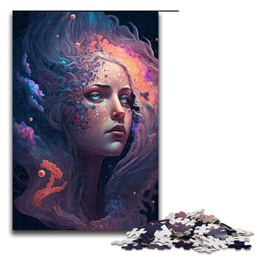 1000-teiliges Puzzle Beauty Girl Puzzle für Erwachsene Holzpuzzle Herausforderndes Spiel 1000 PCS 1000-teiliges Puzzle Beauty Girl Puzzle für Erwachsene Holzpuzzle Herausforderndes Spiel 1000 PCS von ouynngjing