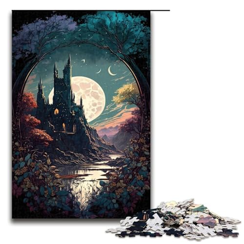 1000-teiliges Puzzle Castle1 Puzzle für Erwachsene Holzpuzzle Herausforderndes Spiel 1000 PCS 1000-teiliges Puzzle Castle1 Puzzle für Erwachsene Holzpuzzle Herausforderndes Spiel 1000 PCS von ouynngjing
