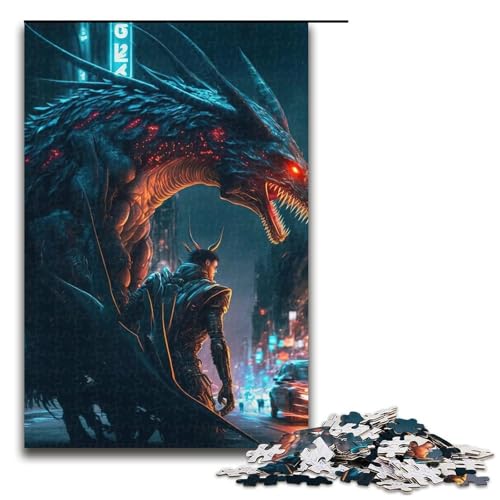 1000-teiliges Puzzle Dragon1 Puzzle für Erwachsene Holzpuzzle Herausforderndes Spiel 1000 PCS 1000-teiliges Puzzle Dragon1 Puzzle für Erwachsene Holzpuzzle Herausforderndes Spiel 1000 PCS von ouynngjing