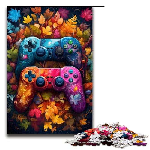 1000-teiliges Puzzle Gamepad PlantsJigsaw für Erwachsene und Kinder, Holzpuzzle, pädagogisches Stressabbau-Spielzeug, Puzzle 1000 PCS 1000-teiliges Puzzle Gamepad PlantsJigsaw für Erwachsene und Kinder, Holzpuzzle, pädagogisches Stressabbau-Spielzeug, Puzzle 1000 PCS von ouynngjing