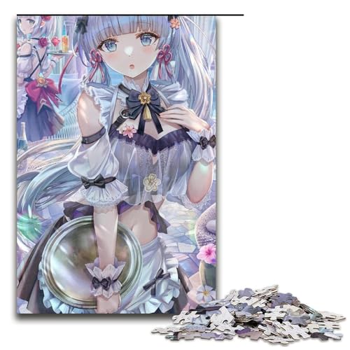 1000-teiliges Puzzle Genshin Impact Jigsaw für Erwachsene und Kinder, Holzpuzzle, pädagogisches Stressabbau-Spielzeug, Puzzle 1000 PCS von ouynngjing