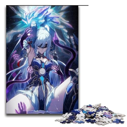 1000-teiliges Puzzle Genshin Impact Jigsaw für Erwachsene und Kinder, Holzpuzzle, pädagogisches Stressabbau-Spielzeug, Puzzle 1000 PCS 1000-teiliges Puzzle Genshin Impact Jigsaw für Erwachsene und Kinder, Holzpuzzle, pädagogisches Stressabbau-Spielzeug, Puzzle 1000 PCS von ouynngjing