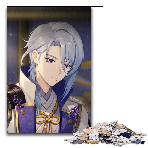 1000-teiliges Puzzle Genshin Impact Jigsaw für Erwachsene und Kinder, Holzpuzzle, pädagogisches Stressabbau-Spielzeug, Puzzle 1000 PCS 1000-teiliges Puzzle Genshin Impact Jigsaw für Erwachsene und Kinder, Holzpuzzle, pädagogisches Stressabbau-Spielzeug, Puzzle 1000 PCS von ouynngjing