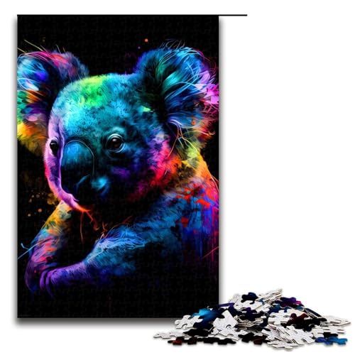 1000-teiliges Puzzle Koala-Puzzle für Erwachsene, Holzpuzzle, anspruchsvolles Spiel, 1000 Teile 1000-teiliges Puzzle Koala-Puzzle für Erwachsene, Holzpuzzle, anspruchsvolles Spiel, 1000 Teile von ouynngjing