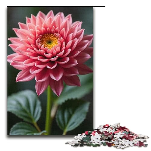 1000-teiliges Puzzle Lernspiele Chrysanthemum Pride Puzzles für Erwachsene Holzpuzzle für Familienspaß und Spieleabend 1000 Teile (38 x 26 cm) von ouynngjing
