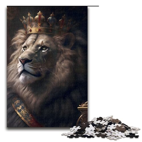 1000-teiliges Puzzle Lion5412Puzzle für Erwachsene und Kinder, Holzpuzzle, pädagogisches Spielzeug zum Stressabbau, Puzzle 1000 Teile 1000-teiliges Puzzle Lion5412Puzzle für Erwachsene und Kinder, Holzpuzzle, pädagogisches Spielzeug zum Stressabbau, Puzzle 1000 Teile von ouynngjing