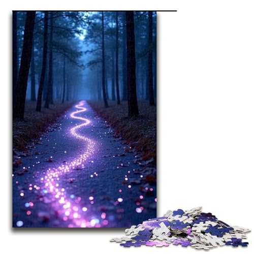 1000-teiliges Puzzle Star River on Earth Puzzle für Erwachsene Holzpuzzle Familienspiele 1000 Teile (75 x 50 cm) von ouynngjing