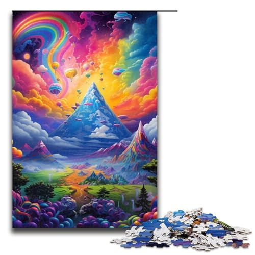 1000-teiliges Puzzle Ultraviolet Realms6 Puzzle für Erwachsene, Holzpuzzle, anspruchsvolles Spiel, 1000 Teile von ouynngjing