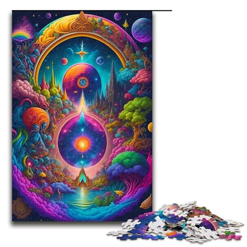 1000-teiliges Puzzle für Erwachsene, Amazing Picture63 Puzzle, praktisches Spiel, 1000 Teile von ouynngjing