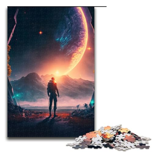 1000-teiliges Puzzle für Erwachsene, Astronaut im Weltraum, Puzzle, praktisches Spiel, 1000 Teile 1000-teiliges Puzzle für Erwachsene, Astronaut im Weltraum, Puzzle, praktisches Spiel, 1000 Teile von ouynngjing