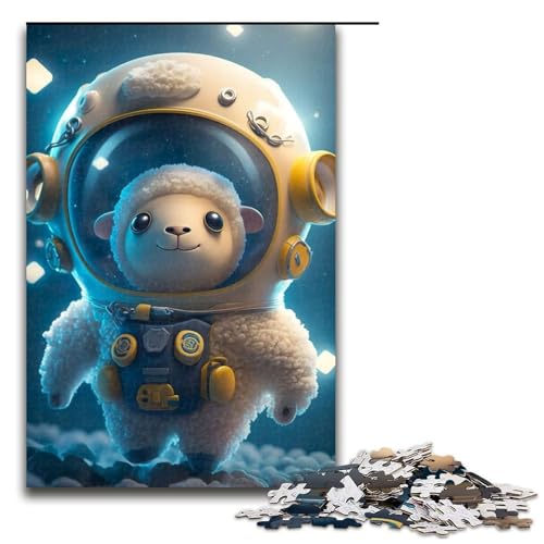 1000-teiliges Puzzle für Erwachsene, Astronauten-Weltraumschaf, Puzzle für Lernspiele, Herausforderung, Spielzeug, Kunstwerk, Geschenk, 1000 PCS 1000-teiliges Puzzle für Erwachsene, Astronauten-Weltraumschaf, Puzzle für Lernspiele, Herausforderung, Spielzeug, Kunstwerk, Geschenk, 1000 PCS von ouynngjing