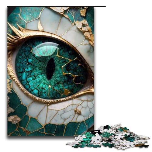 1000-teiliges Puzzle für Erwachsene, Auge des Jadedrachen, Puzzle für Lernspiele, Herausforderung, Spielzeug, Kunstwerk, Geschenk, 1000 PCS 1000-teiliges Puzzle für Erwachsene, Auge des Jadedrachen, Puzzle für Lernspiele, Herausforderung, Spielzeug, Kunstwerk, Geschenk, 1000 PCS von ouynngjing