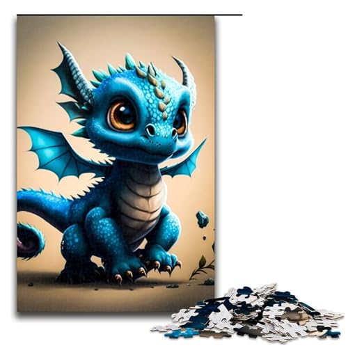 1000-teiliges Puzzle für Erwachsene, Baby Dragon 2, Holzpuzzle für Erwachsene und Kinder, Stressabbau-Tool, 1000 PCS 1000-teiliges Puzzle für Erwachsene, Baby Dragon 2, Holzpuzzle für Erwachsene und Kinder, Stressabbau-Tool, 1000 PCS von ouynngjing