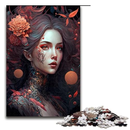 1000-teiliges Puzzle für Erwachsene, Beauty-Girl-Puzzle für Kinder, Holzpuzzle, Lernspiel für Erwachsene, 1000 Teile 1000-teiliges Puzzle für Erwachsene, Beauty-Girl-Puzzle für Kinder, Holzpuzzle, Lernspiel für Erwachsene, 1000 Teile von ouynngjing