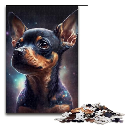 1000-teiliges Puzzle für Erwachsene, Chihuahua-Hund21, Puzzle für Lernspiele, Herausforderung, Spielzeug, Kunstwerk, Geschenk, 1000 PCS 1000-teiliges Puzzle für Erwachsene, Chihuahua-Hund21, Puzzle für Lernspiele, Herausforderung, Spielzeug, Kunstwerk, Geschenk, 1000 PCS von ouynngjing