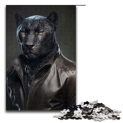 1000-teiliges Puzzle für Erwachsene, Cooles Panther-Puzzle, praktisches Spiel, 1000 Teile 1000-teiliges Puzzle für Erwachsene, Cooles Panther-Puzzle, praktisches Spiel, 1000 Teile von ouynngjing