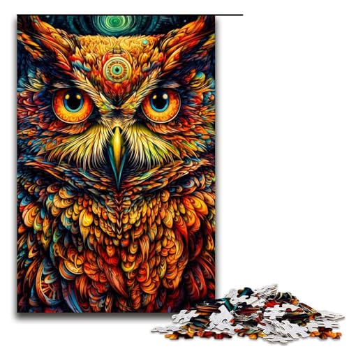 1000-teiliges Puzzle für Erwachsene, Fantasy Owl23 Puzzle, praktisches Spiel, 1000 Teile 1000-teiliges Puzzle für Erwachsene, Fantasy Owl23 Puzzle, praktisches Spiel, 1000 Teile von ouynngjing