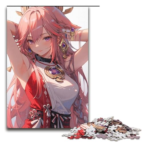 1000-teiliges Puzzle für Erwachsene, Genshin Impact Game Puzzles ganze Familie, 1000 PCS von ouynngjing