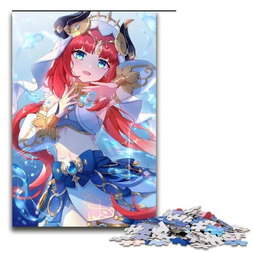 1000-teiliges Puzzle für Erwachsene, Genshin Impact Puzzle für Lernspiele, Herausforderung, Spielzeug, Kunstwerk, Geschenk, 1000 PCS 1000-teiliges Puzzle für Erwachsene, Genshin Impact Puzzle für Lernspiele, Herausforderung, Spielzeug, Kunstwerk, Geschenk, 1000 PCS von ouynngjing