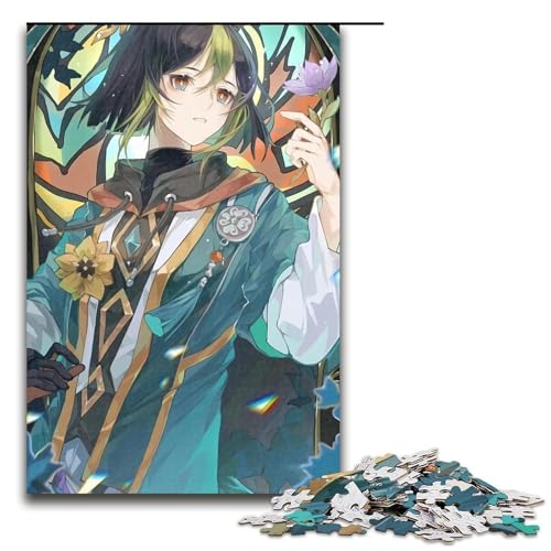 1000-teiliges Puzzle für Erwachsene, Genshin Impact Puzzle für Lernspiele, Herausforderung, Spielzeug, Kunstwerk, Geschenk, 1000 PCS 1000-teiliges Puzzle für Erwachsene, Genshin Impact Puzzle für Lernspiele, Herausforderung, Spielzeug, Kunstwerk, Geschenk, 1000 PCS von ouynngjing