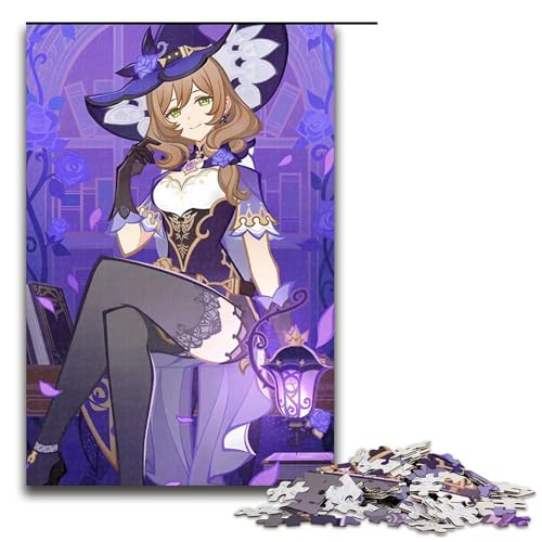 1000-teiliges Puzzle für Erwachsene, Genshin Impact Puzzles für Erwachsene, Holzpuzzle, anspruchsvolles Spiel, 1000 Teile 1000-teiliges Puzzle für Erwachsene, Genshin Impact Puzzles für Erwachsene, Holzpuzzle, anspruchsvolles Spiel, 1000 Teile von ouynngjing