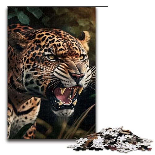 1000-teiliges Puzzle für Erwachsene, Jaguar 6, Puzzle für Lernspiele, Herausforderung, Spielzeug, Kunstwerk, Geschenk, 1000 PCS 1000-teiliges Puzzle für Erwachsene, Jaguar 6, Puzzle für Lernspiele, Herausforderung, Spielzeug, Kunstwerk, Geschenk, 1000 PCS von ouynngjing