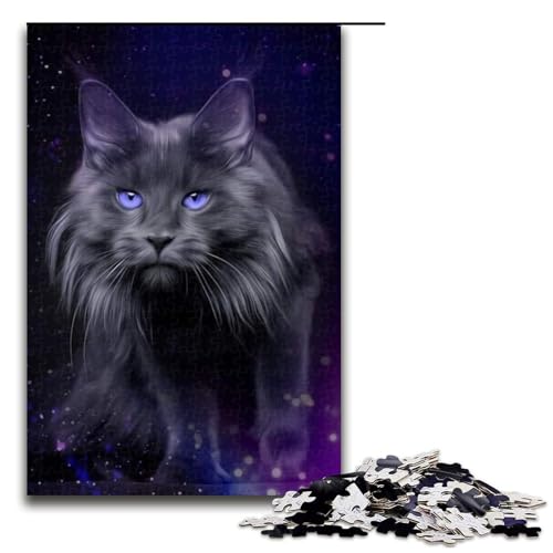 1000-teiliges Puzzle für Erwachsene, Katzen-Puzzle, praktisches Spiel, 1000 Teile 1000-teiliges Puzzle für Erwachsene, Katzen-Puzzle, praktisches Spiel, 1000 Teile von ouynngjing