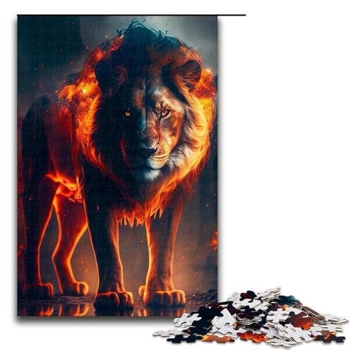 1000-teiliges Puzzle für Erwachsene, König der Löwen, Puzzle, praktisches Spiel, 1000 Teile 1000-teiliges Puzzle für Erwachsene, König der Löwen, Puzzle, praktisches Spiel, 1000 Teile von ouynngjing