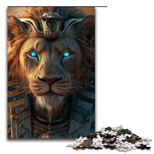 1000-teiliges Puzzle für Erwachsene, Löwe von Ägypten, Puzzle, praktisches Spiel, 1000 Teile 1000-teiliges Puzzle für Erwachsene, Löwe von Ägypten, Puzzle, praktisches Spiel, 1000 Teile von ouynngjing