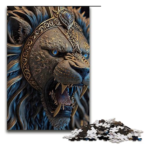 1000-teiliges Puzzle für Erwachsene, Löwen, Holzpuzzle, Lernspiel, Herausforderungsspielzeug, 1000 Teile 1000-teiliges Puzzle für Erwachsene, Löwen, Holzpuzzle, Lernspiel, Herausforderungsspielzeug, 1000 Teile von ouynngjing