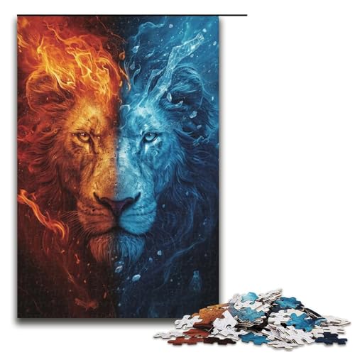 1000-teiliges Puzzle für Erwachsene, Löwen-Puzzle, Lernspiel, Herausforderung, Spielzeug, Kunstwerk, Geschenk, 1000 Teile 1000-teiliges Puzzle für Erwachsene, Löwen-Puzzle, Lernspiel, Herausforderung, Spielzeug, Kunstwerk, Geschenk, 1000 Teile von ouynngjing