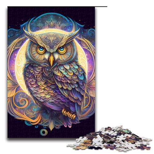 1000-teiliges Puzzle für Erwachsene, Magic Owl Puzzle, praktisches Spiel, 1000 Teile 1000-teiliges Puzzle für Erwachsene, Magic Owl Puzzle, praktisches Spiel, 1000 Teile von ouynngjing