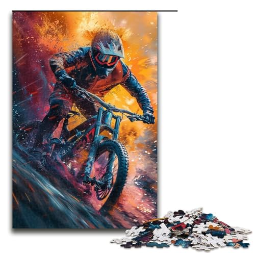 1000-teiliges Puzzle für Erwachsene, Mountainbike-Puzzlespiel, perfekte Dekoration für Teenager ab 14 Jahren, 1000 Teile 1000-teiliges Puzzle für Erwachsene, Mountainbike-Puzzlespiel, perfekte Dekoration für Teenager ab 14 Jahren, 1000 Teile von ouynngjing