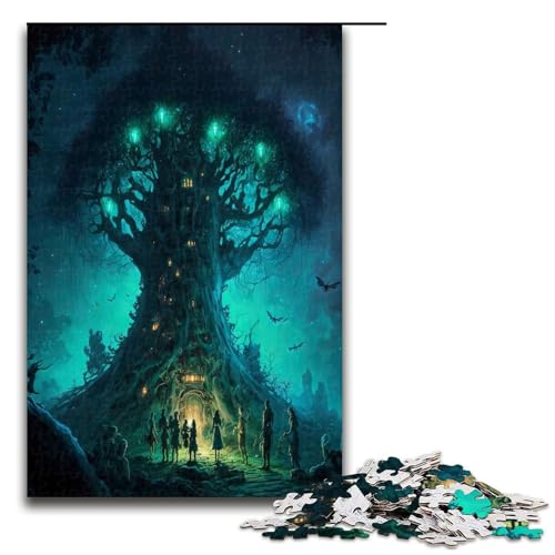 1000-teiliges Puzzle für Erwachsene, Ruf des Weltenbaums, Puzzle für Lernspiele, Herausforderung, Spielzeug, Kunstwerk, Geschenk, 1000 PCS 1000-teiliges Puzzle für Erwachsene, Ruf des Weltenbaums, Puzzle für Lernspiele, Herausforderung, Spielzeug, Kunstwerk, Geschenk, 1000 PCS von ouynngjing